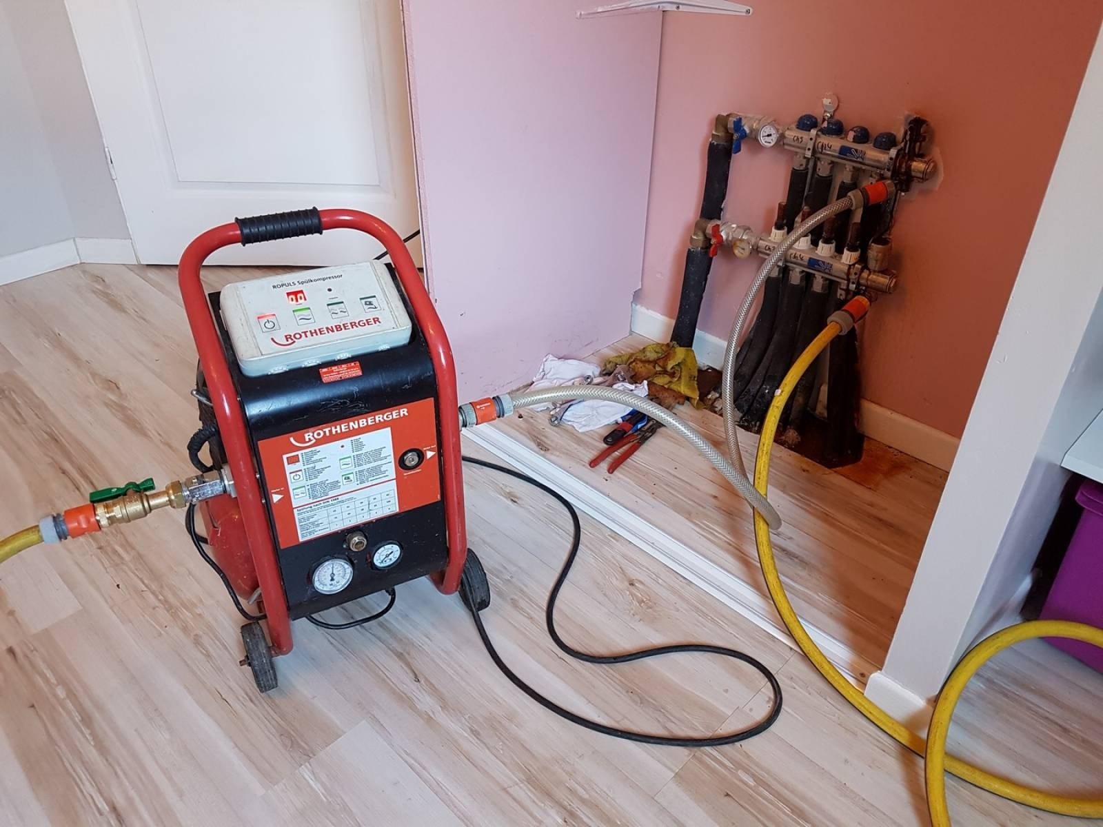 Sırasögütler Protherm Hermetik Şofben Petek Temizliği